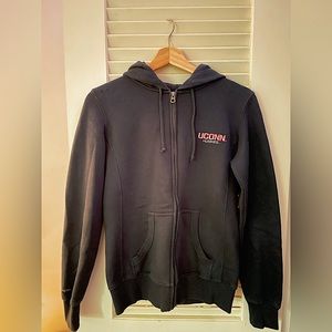 Jansport Uconn Univeristy of Connecticut Zip Up Hoodie